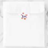Liefde Ster Sticker (Tas)