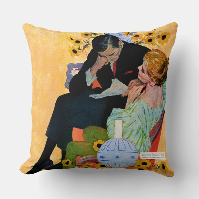 Liefde sterft langzaam kussen (Voorkant)