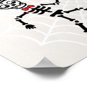 "Liefde Sterft Nooit" Gastensboek Poster (Hoek)