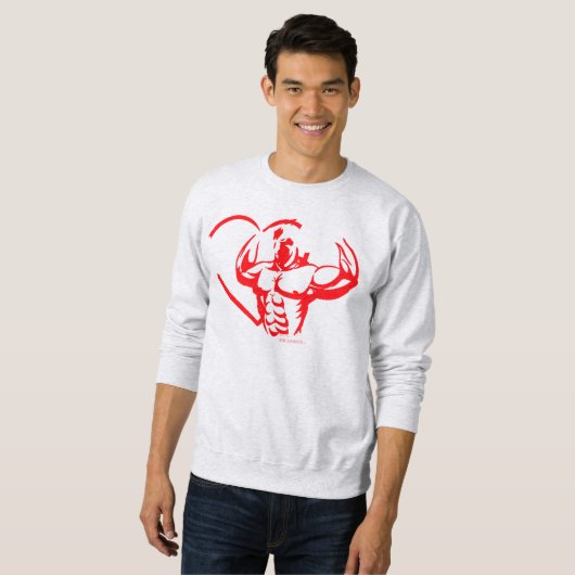 Liefde Sterkte Gladiator Sweatshirt (Voorkant volledig)