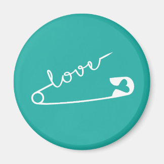 Liefde Sterkte Samen Aqua Magneet