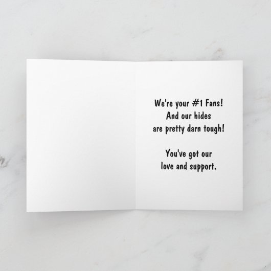 Liefde & Steun - Koeien Kaart (Binnen)