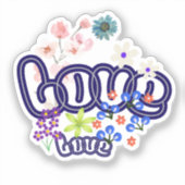 liefde sticker (Voorkant)