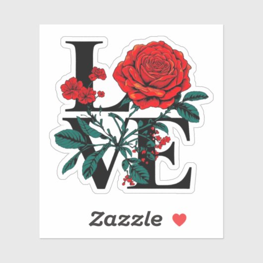 Liefde Sticker (Vel)