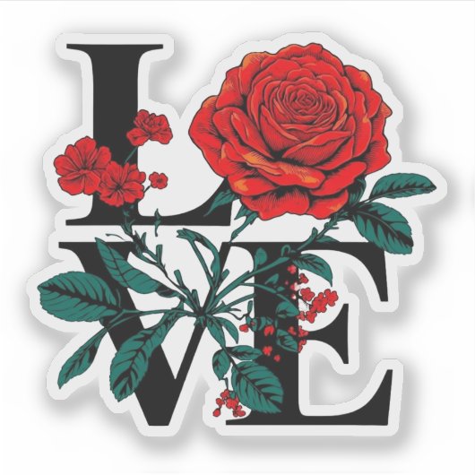 Liefde Sticker (Voorkant)