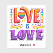 Liefde Sticker (Vel)