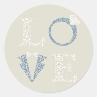 LIEFDE — Sticker