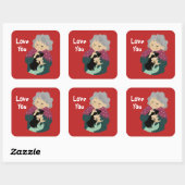 Liefde sticker (Vel)