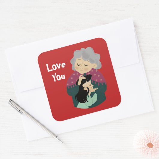 Liefde sticker (Envelop)