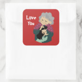 Liefde sticker (Tas)