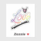 Liefde Sticker (Vel)