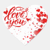 Liefde Sticker (Voorkant)