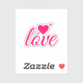 Liefde Sticker (Vel)