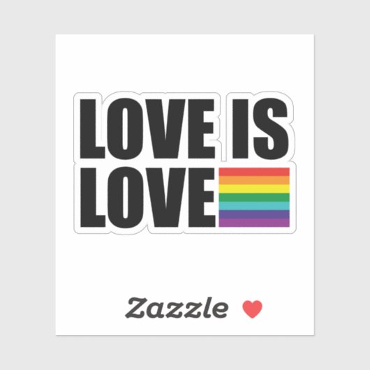 Liefde Sticker (Vel)
