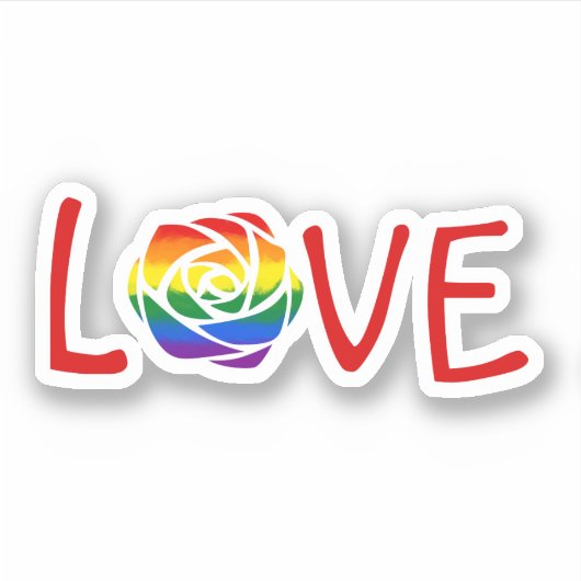 Liefde Sticker (Voorkant)