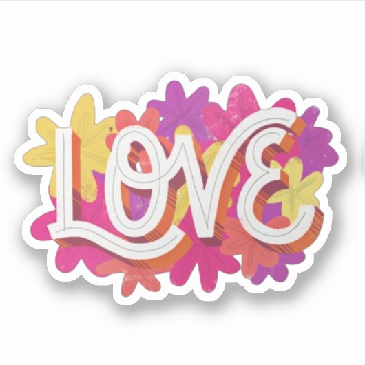 LIEFDE STICKER (Voorkant)