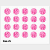 LIEFDE Sticker in Pinks (Vel)