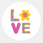 Liefde Sticker voor valentijn (Voorkant)