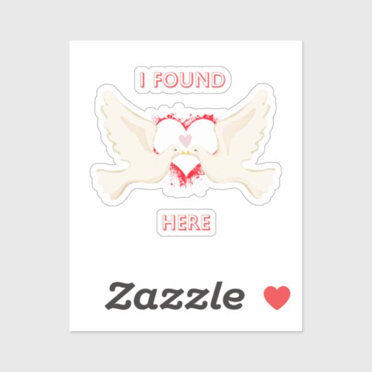 Liefde stickers (Vel)