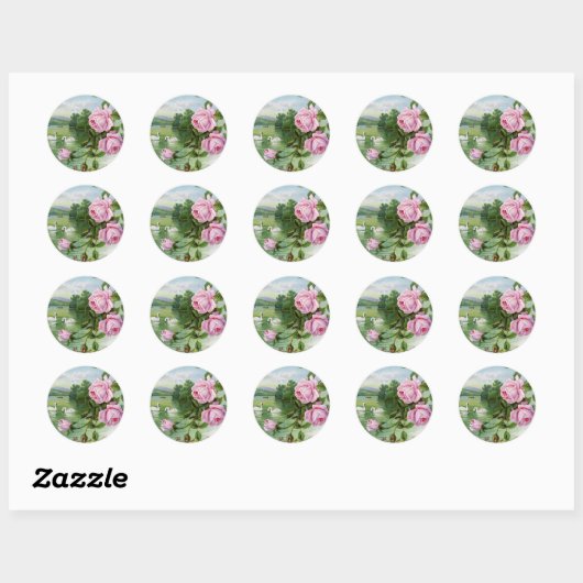  Liefde Stickers - Zwanen (Vel)