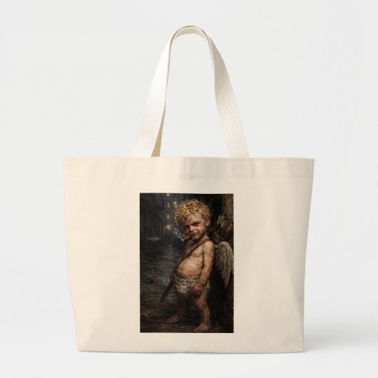Liefde Stinkt Grote Tote Bag (Voorkant)