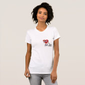 liefde stinkt t-shirt (Voorkant volledig)
