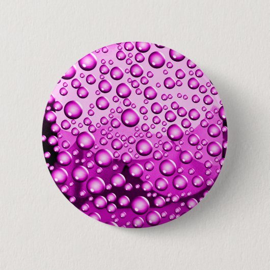 Liefde stromen, Purle_ Ronde Button 5,7 Cm (Voorkant)