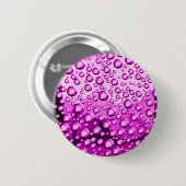 Liefde stromen, Purle_ Ronde Button 5,7 Cm (Voorkant /achterkant)