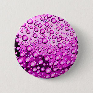 Liefde stromen, Purle_ Ronde Button 5,7 Cm