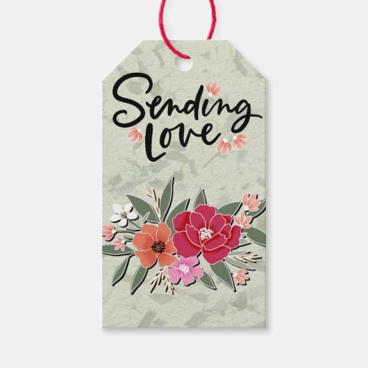 Liefde Sturen Cadeaulabel (Voorkant)