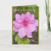 Liefde sturen en Kaart knuffelen (Voorkant)