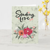 Liefde Sturen Kaart (Gele Bloem)