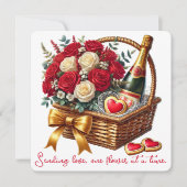 Liefde sturen - Valentijnsdag Kaart (Voorkant)