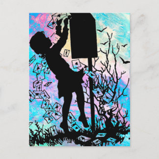 LIEFDE STUREN VIA SNAIL MAIL! BRIEFKAART