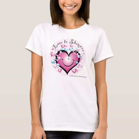 Liefde ©StyleStickers Baby Doll T-Shirt (Voorkant)