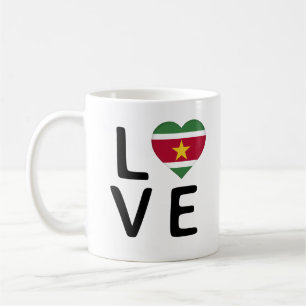 Liefde - Surinaamvlag Koffiemok