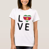 Liefde - Surinaamvlag T-shirt (Voorkant)