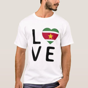 Liefde - Surinaamvlag T-shirt