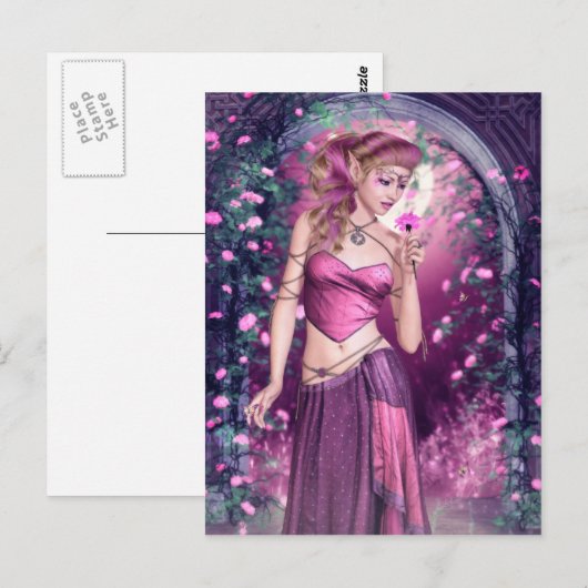 Liefde Sweet Musings Briefkaart (Voorkant / Achterkant)