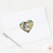 liefde sweety Meisje Hart Stickers (Envelop)