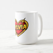 Liefde Sylvia Koffiemok (Voorkant rechts)