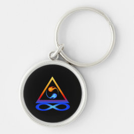 Liefde Symbool-Twin Flame Symbool- Sleutelhanger
