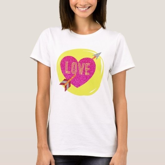liefde t-shirt (Voorkant)