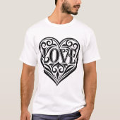 liefde t-shirt (Voorkant)
