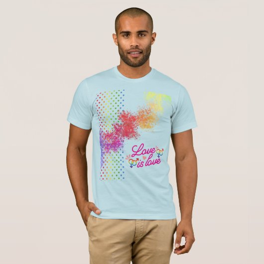 Liefde T-shirt (Voorkant volledig)