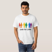 Liefde T-shirt (Voorkant volledig)