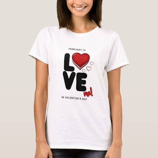 liefde t-shirt (Voorkant)