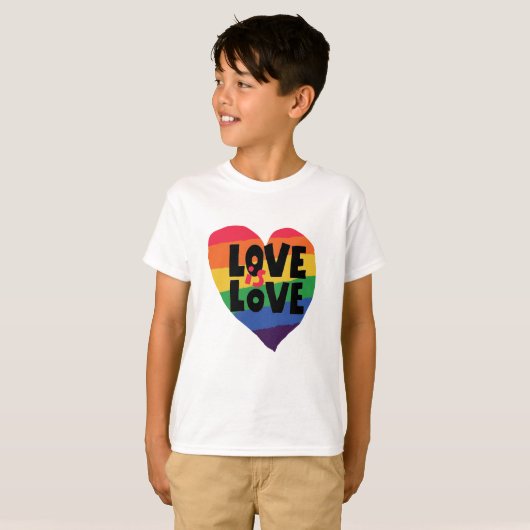 Liefde T-shirt (Voorkant volledig)