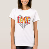 liefde t-shirt (Voorkant)
