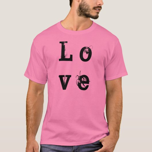 liefde t-shirt (Voorkant)